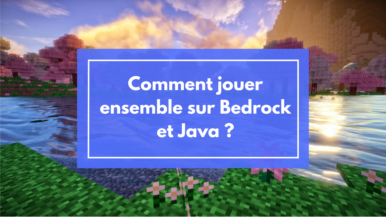 Comment jouer ensemble sur Bedrock et Java ?