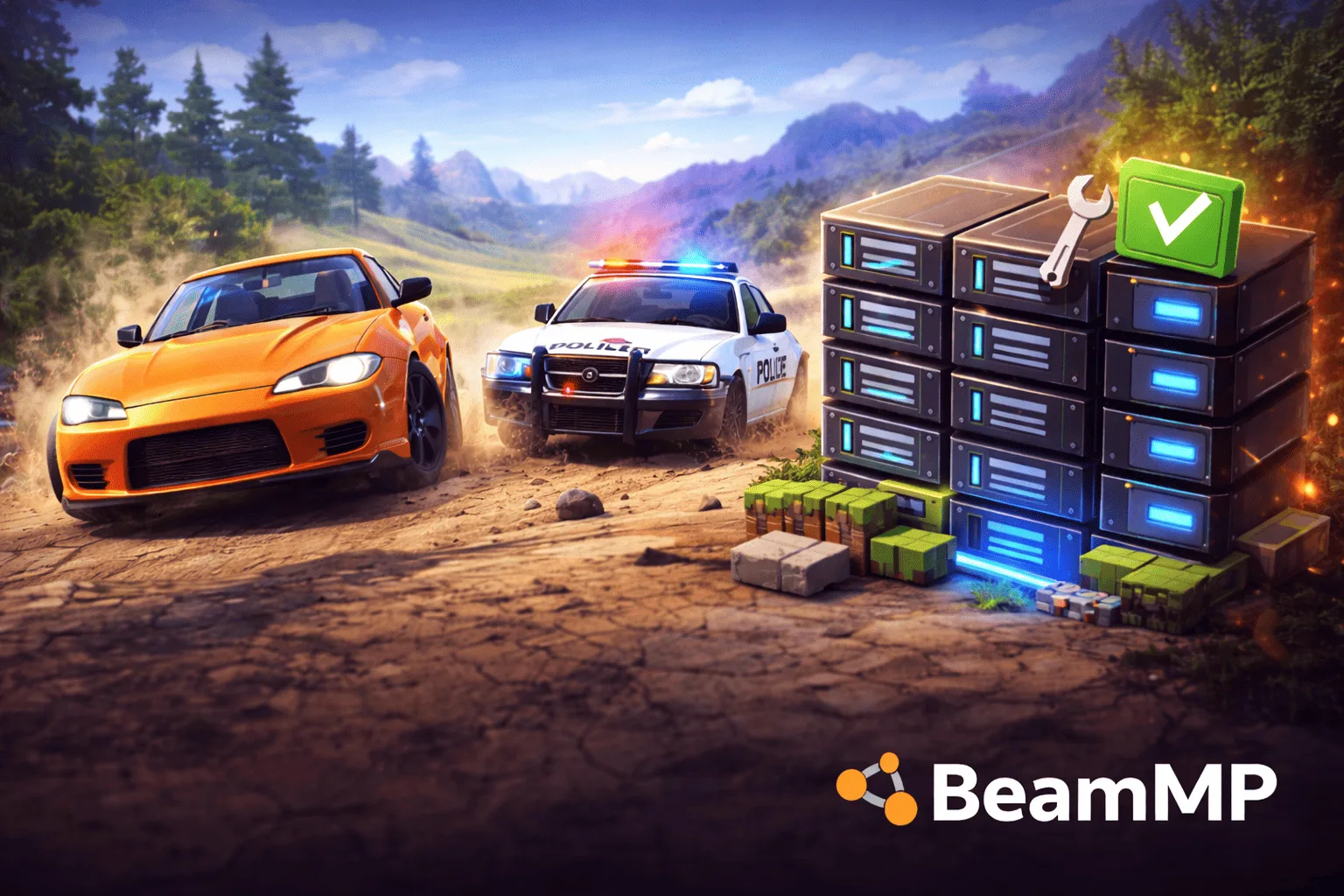 BeamMP: create a BeamNG.drive multiplayer server (Guide 2026)