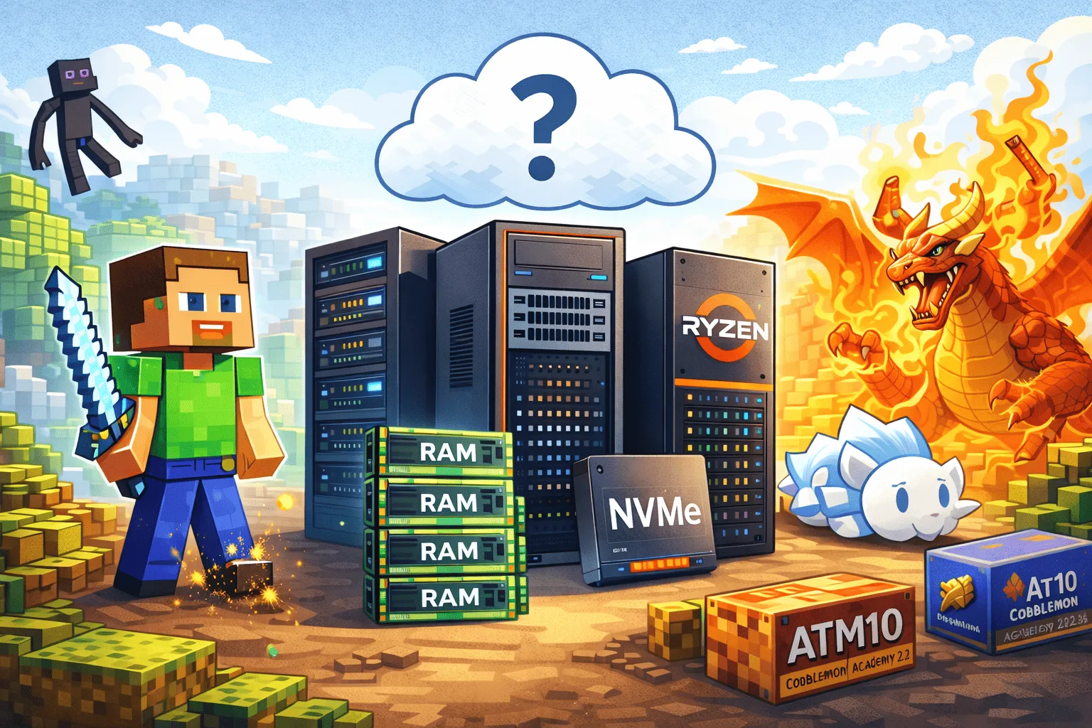 Modded Minecraft Server: Which Host and Configuration to Choose? (2026)