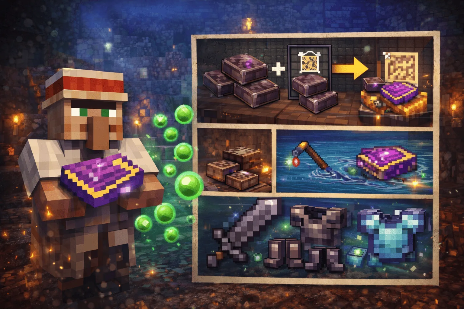 Mending in Minecraft: How to Obtain the Mending Enchantment