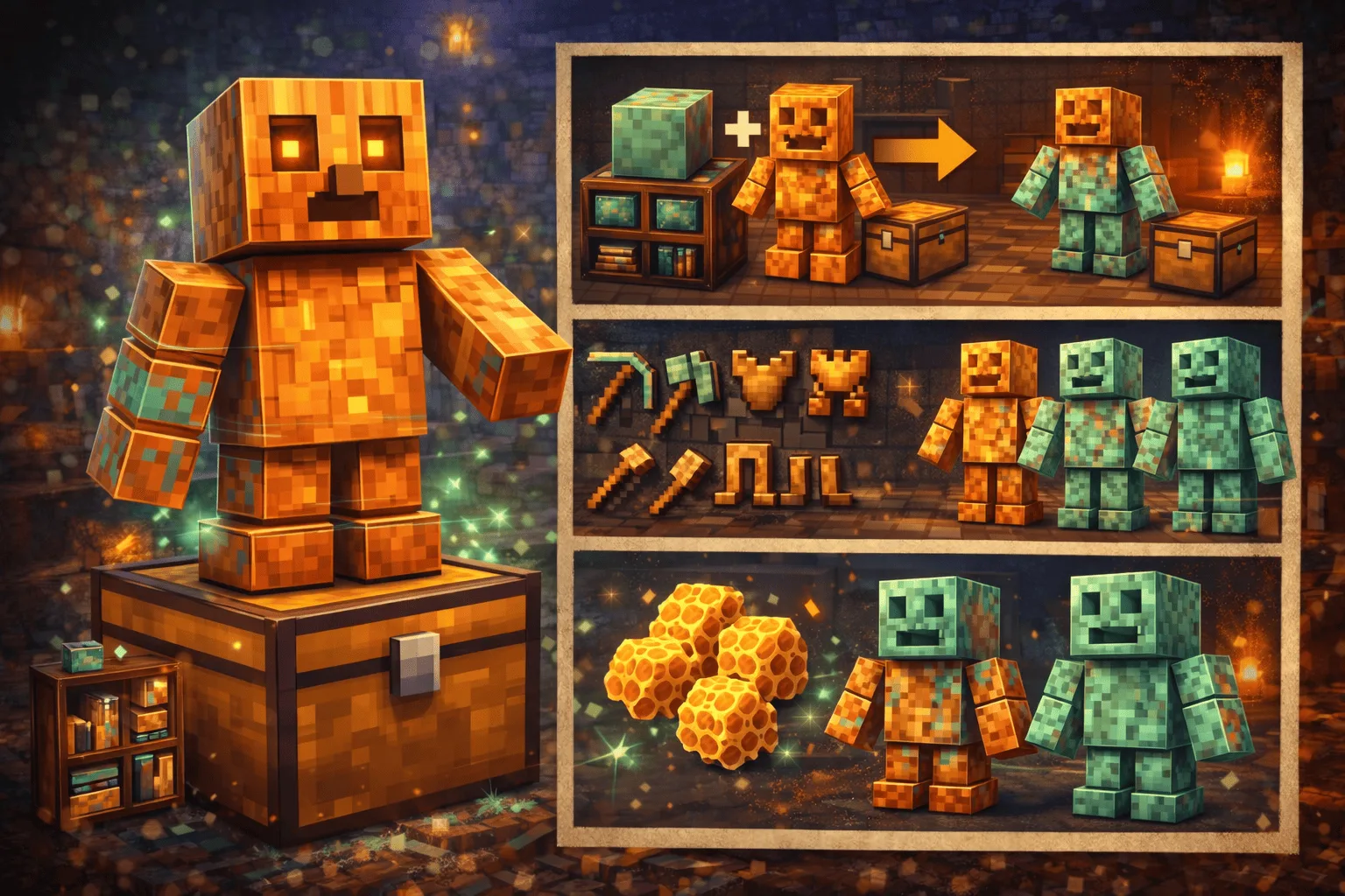 Copper Golem Minecraft: how to craft and use it (2026)