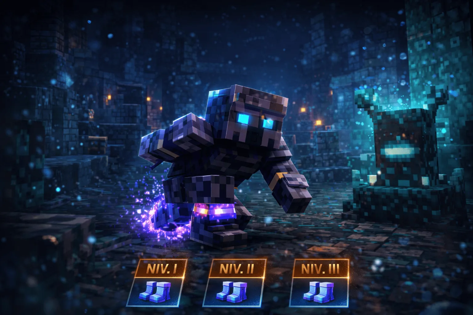 Swift Sneak Minecraft: the exclusive leggings enchantment