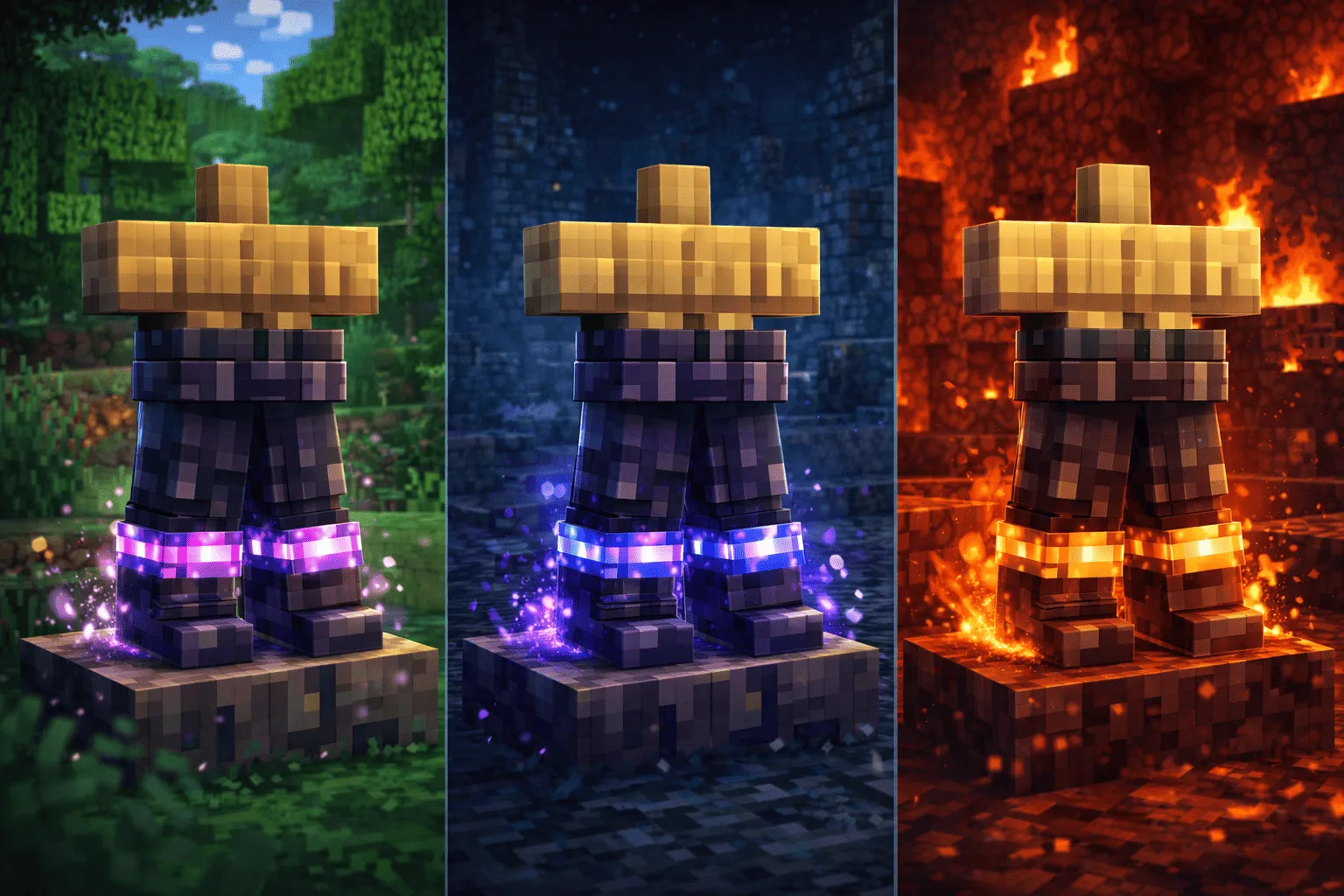 Best Minecraft Leggings Enchantments (Swift Sneak, Protection…)