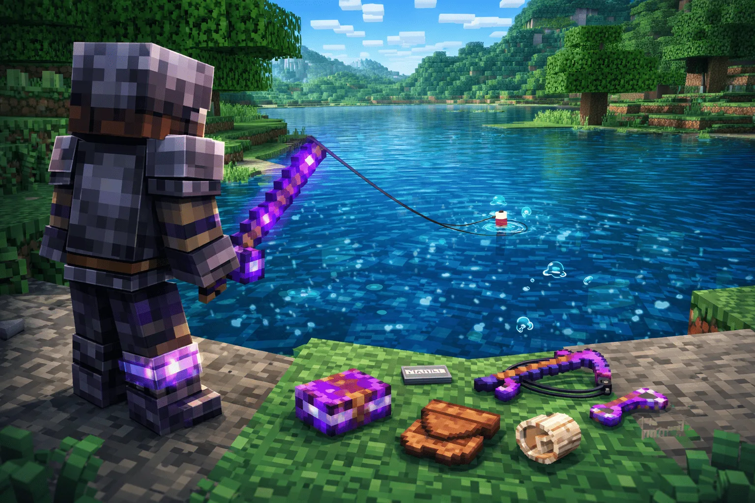 Best Fishing Rod Enchantments Minecraft 2026