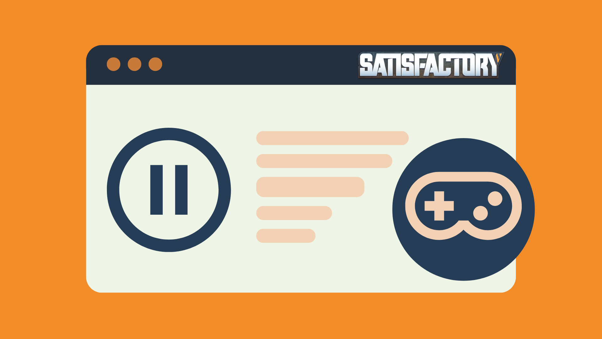 Disable automatic pause on Satisfactory