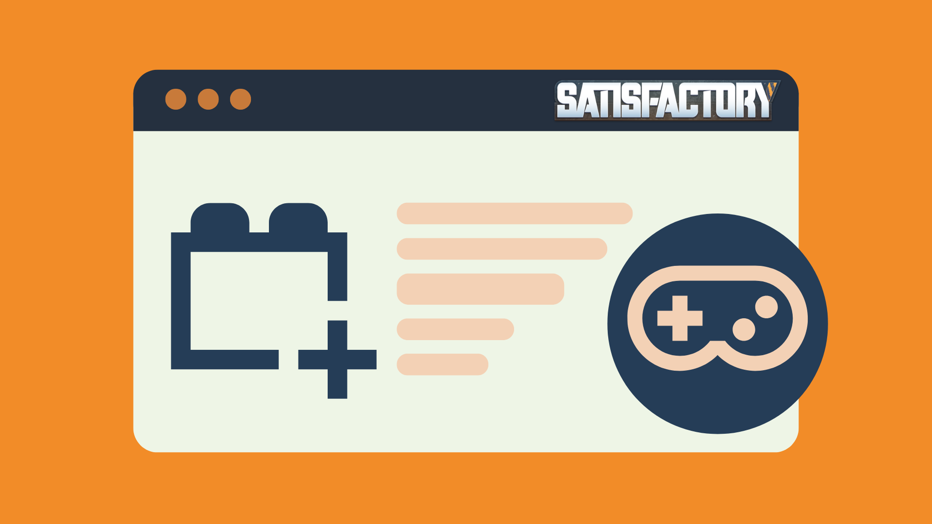 Install mods on a Satisfactory server with SMM