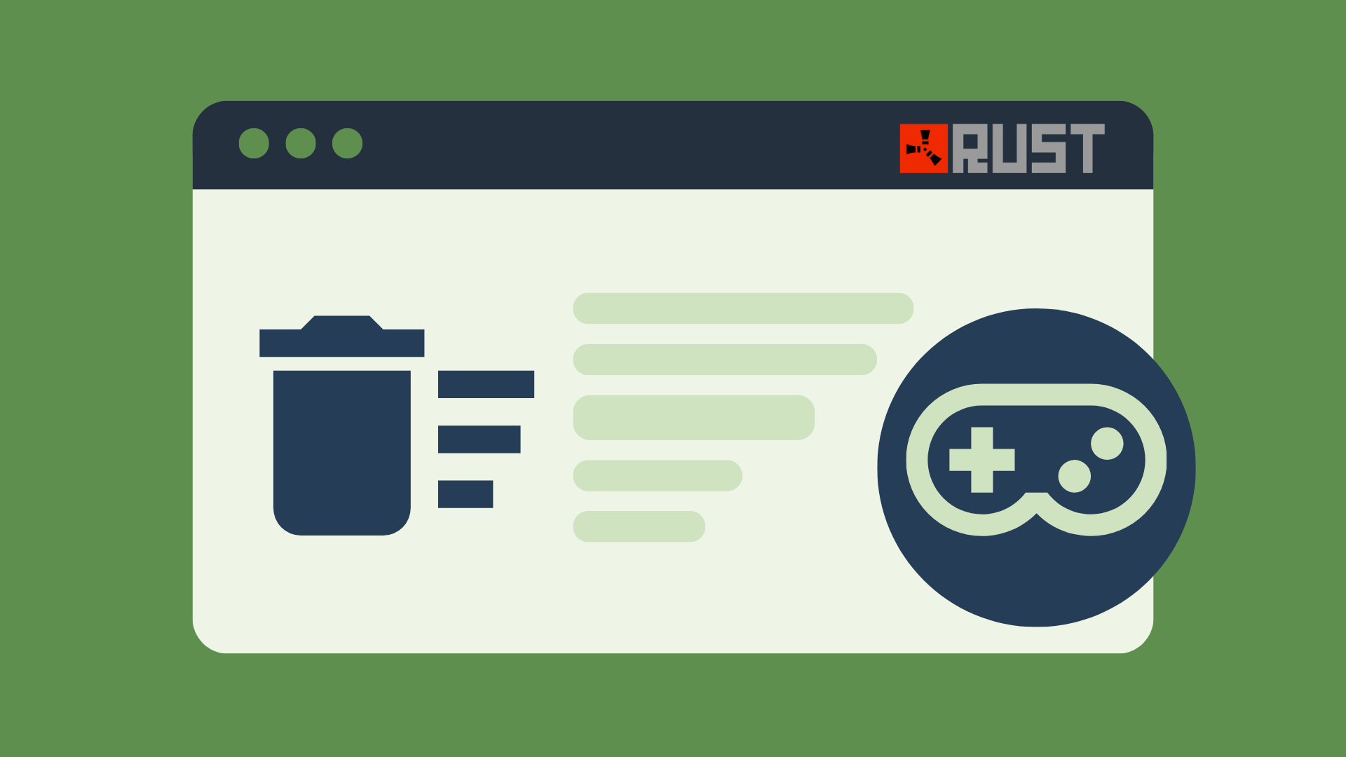 How to wipe your Rust server: map and blueprints