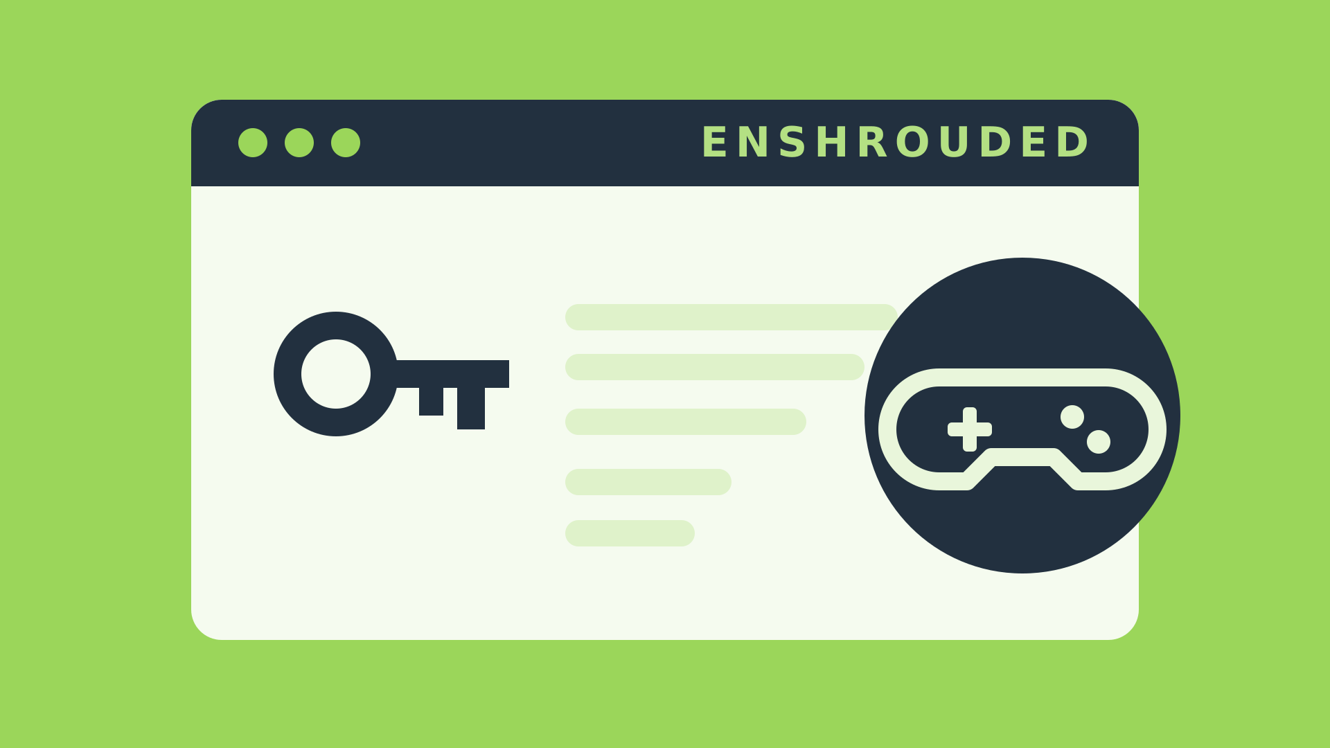 Configure your Enshrouded server: passwords, game settings and world import