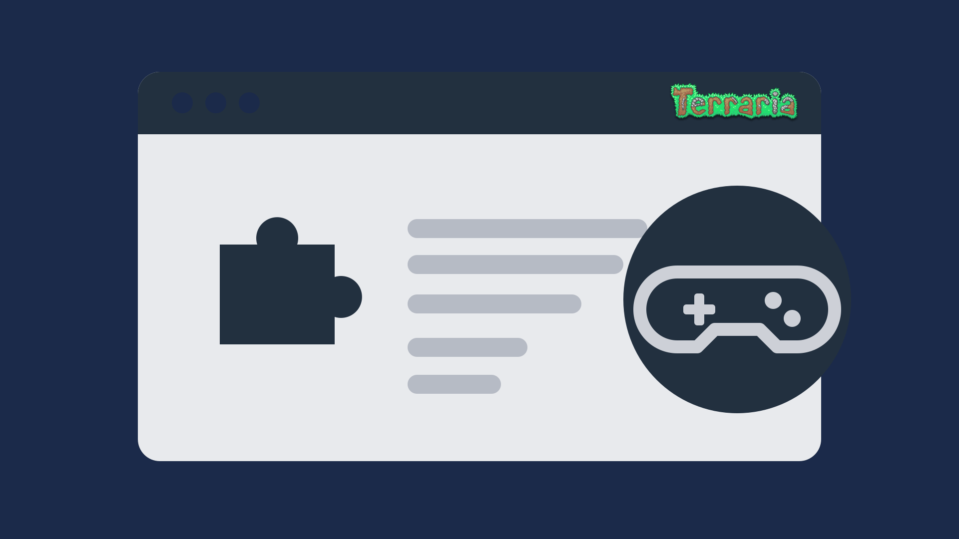 Configure your Terraria server: tModLoader mods, world import and password
