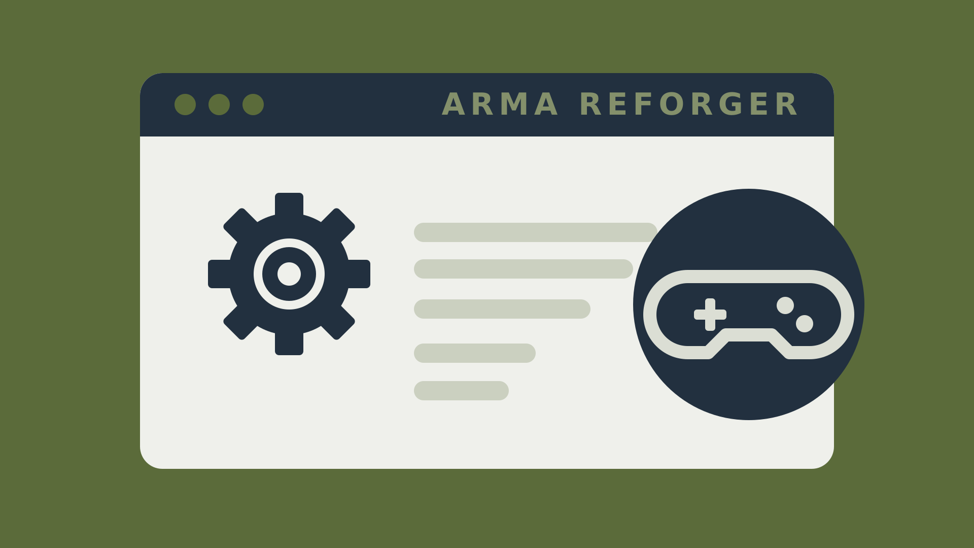 Configure your Arma Reforger server: config.json, scenario and mods